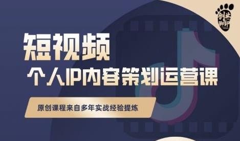 抖音短视频个人ip内容策划实操课，真正做到普通人也能实行落地-一点通资源网