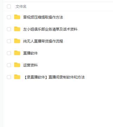 左小姐-直播带货俱乐部十三行、无人直播，全套教程附：工具、文档、话术资料-一点通资源网