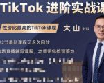 大山老师TikTok进阶实战课:账号详解,流量运营,实战变现,助力你成功出海-一点通资源网