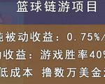 国外区块链篮球游戏项目,前期加入秒回本,被动收益日0.75%,撸数万美金-一点通资源网