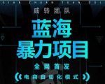 引流哥蓝海暴力躺赚项目:无需发圈无需引流无需售后,每单赚50-500(教程+线报群)-一点通资源网
