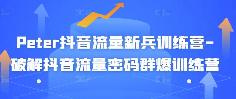 Peter抖音流量新兵训练营-破解抖音流量密码群爆训练营（新兵）-一点通资源网