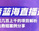 抖音最新蓝海直播玩法,3分钟赚30元,一天轻松1000+,只要你去直播就行【详细玩法教程】-一点通资源网