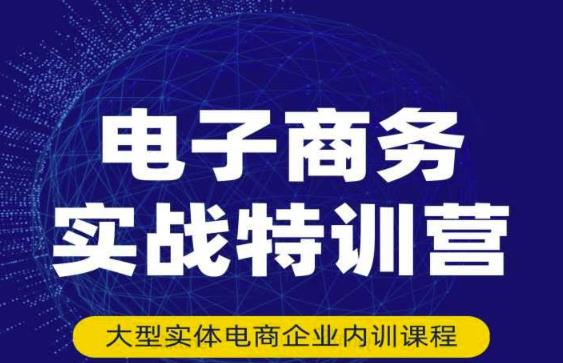 民赛电气内部出品：电子商务实战特训营，全方位带你入门电商，308种方式玩转电商-一点通资源网