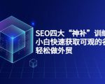 SEO四大“神补”训练营,小白快速获取可观的谷歌流量,轻松做外贸-一点通资源网