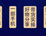 好物分享高阶实操课：0基础一部手机做好好物分享带货（24节课）-一点通资源网