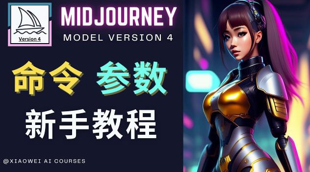 Midjourney新手入门教程，轻松创作顶级图像，命令参数-新手教程-一点通资源网