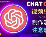 正确使用Chat GPT制作有价值的中文视频脚本，并在YouTube获利-一点通资源网
