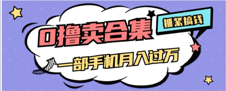 0撸项目月入过万，售卖全套ai工具合集，一单29.9元，一部手机即可【揭秘】-一点通资源网