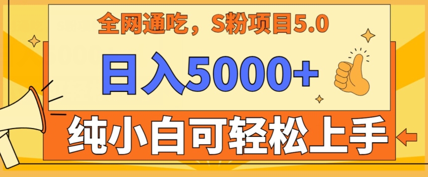 男粉项目5.0，最新野路子，纯小白可操作，有手就行，无脑照抄，纯保姆教学【揭秘】-一点通资源网
