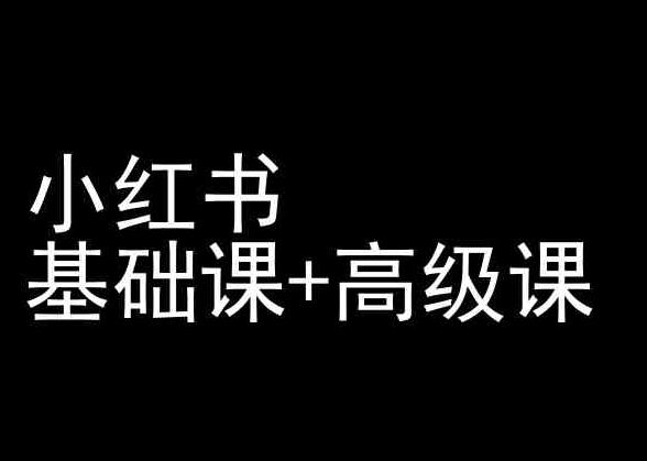 小红书基础课+高级课-小红书运营教程-一点通资源网