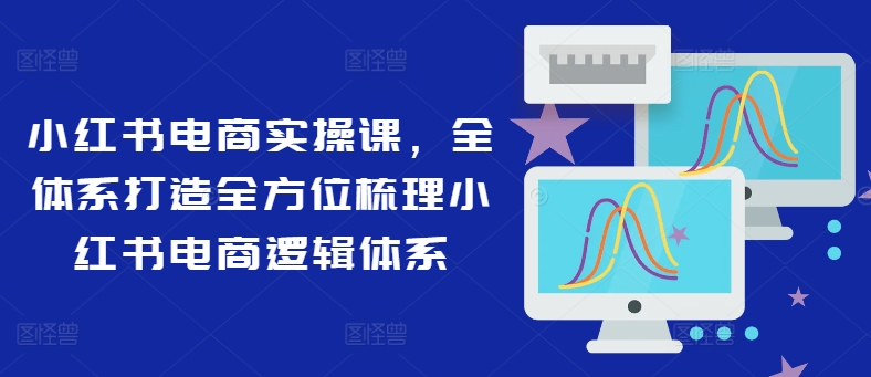 小红书电商实操课，全体系打造全方位梳理小红书电商逻辑体系-一点通资源网