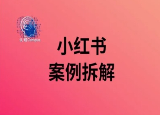 小红书案例拆解，深度解读小红书40万粉-一点通资源网