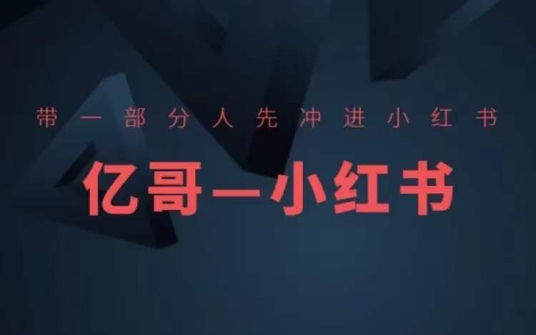 ​​带一部分人先冲进小红书，小红书开店、选品、爆款裂变-一点通资源网