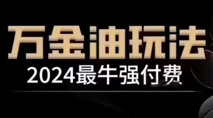 2024最牛强付费，万金油强付费玩法，干货满满，全程实操起飞（更新12月）-一点通资源网