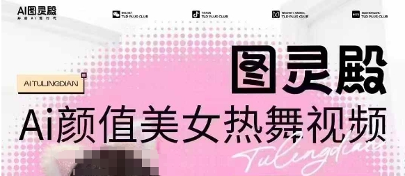 全网首发，原价988图灵殿AI颜值美女热舞视频，云端生图，轻松过原创-一点通资源网