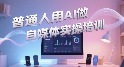 普通一个人用AI做自媒体，助你轻松开启AI自媒体创作之路-一点通资源网