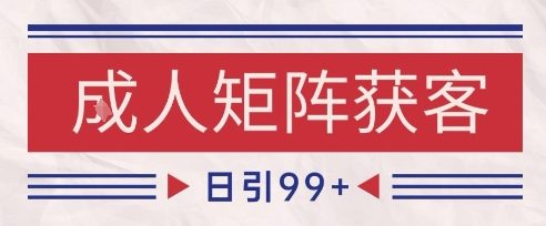 小红书某音橙人赛道引流获客，自热矩阵日引200+【揭秘】-一点通资源网