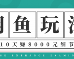龟课·闲鱼项目玩法实战班第12期,操作10天左右利润有8000元细节玩法-一点通资源网