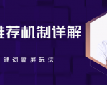 B站推荐机制详解,利用推荐系统反哺自身,视频关键词霸屏玩法(共2节视频)-一点通资源网