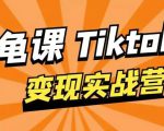 龟课·TikTok变现实战训练营线上第1期,多种变现模式,轻松赚美刀-一点通资源网