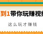 从0到1带你玩赚视频号:这么玩才赚钱,日引流500+日收入1000+核心玩法-一点通资源网
