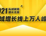 2021私域增长万人峰会:新一年私域最新玩法,6个大咖分享他们最新实战经验-一点通资源网