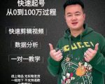 杰妮传媒·抖音快速起号核心实操课:教你新号快速起号,从0到100万过程-一点通资源网