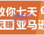 晟尧跨境·教你七天玩赚亚马逊,教你轻松玩赚亚马逊,适合小白学习-一点通资源网