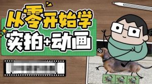 从零开始学实拍加动画,实拍加动画创意教程-一点通资源网