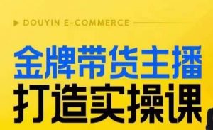 金牌带货主播打造实操课,直播间小公主丹丹老师告诉你,百万主播不可追,高效复制是王道!-一点通资源网