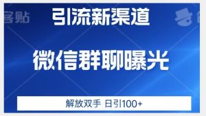 价值2980的全新微信引流技术，只有你想不到，没有做不到【揭秘】-一点通资源网