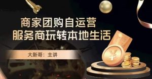 大新哥·商家团购自运营-玩转本地生活-一点通资源网