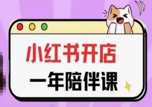 三九小红书开店一年陪伴课(更新),从0到1玩赚小红书开店-一点通资源网