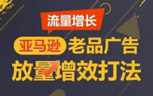 流量增长 亚马逊老品广告放量增效打法,短期内广告销量翻倍-一点通资源网