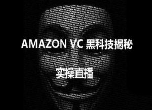 实操:AMAZON VC害人黑科技揭秘,跨境亚马逊教程-一点通资源网