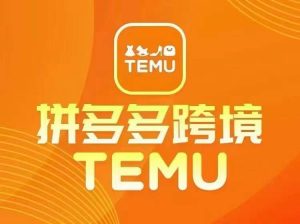 最新TEMU拼多多跨境教程,开店、运营、选品-一点通资源网