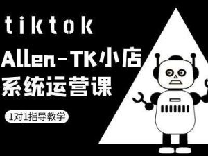 TK小店系统运营课-tiktok跨境电商教程-一点通资源网
