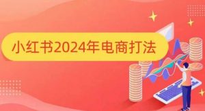 小红书2024年电商打法,手把手教你如何打爆小红书店铺-一点通资源网