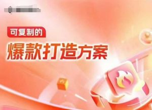 天猫电商爆款运营,可复制的爆款打造方案(线下内训课录音+字幕)-一点通资源网